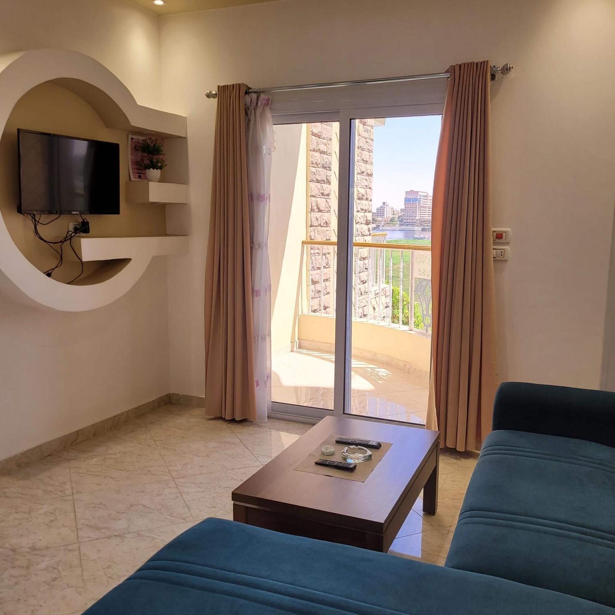 Apartamento Blue Nile House Luxor Habitación foto