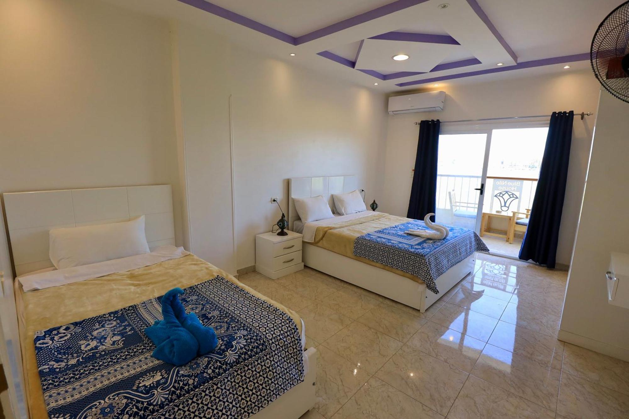 Apartamento Blue Nile House Luxor Habitación foto